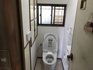 トイレをリフォーム
